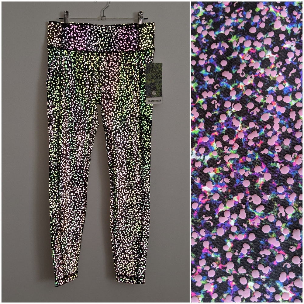 RARE Lululemon Seawheeze Reflective Speed Tight